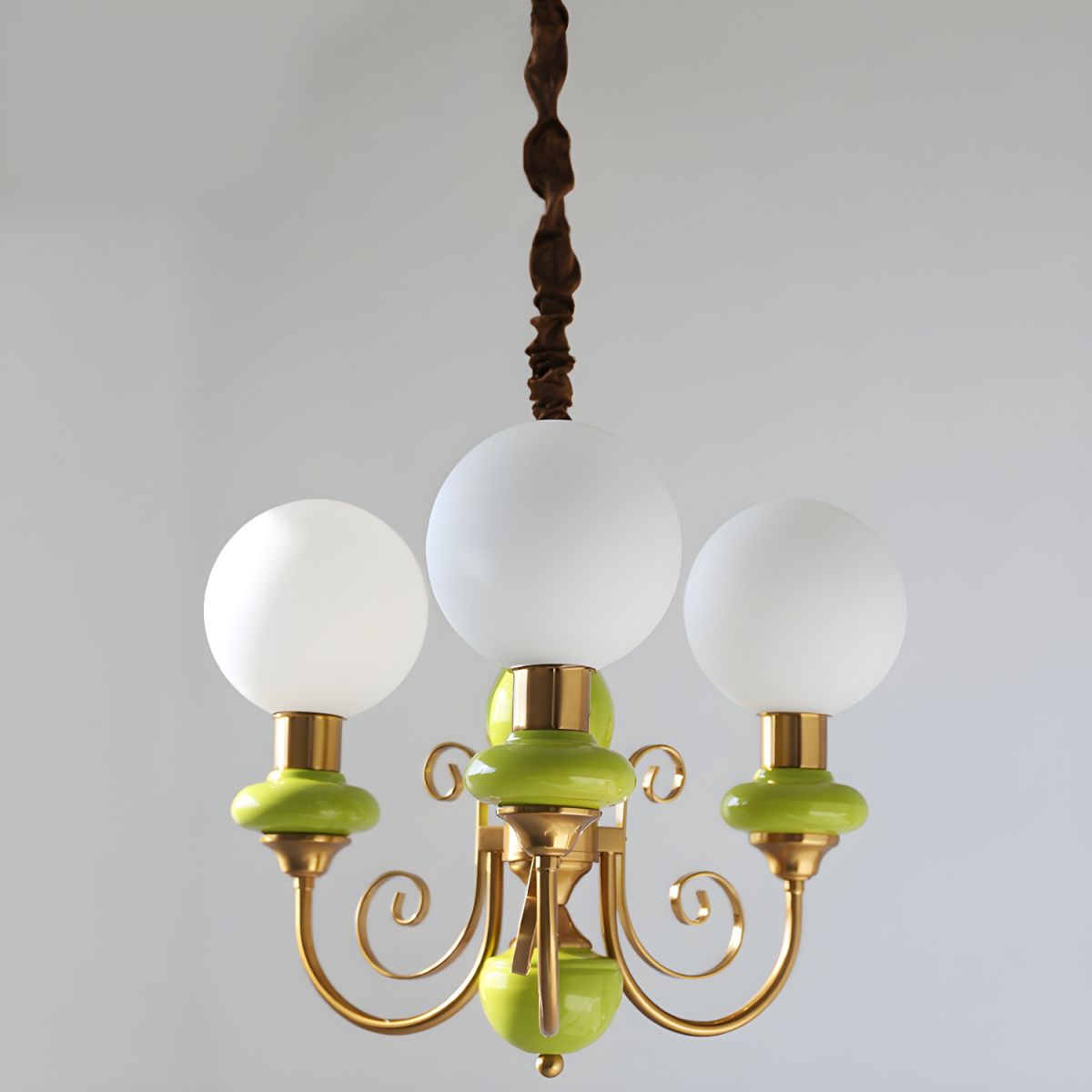 Lustre contemporâneo em onyx