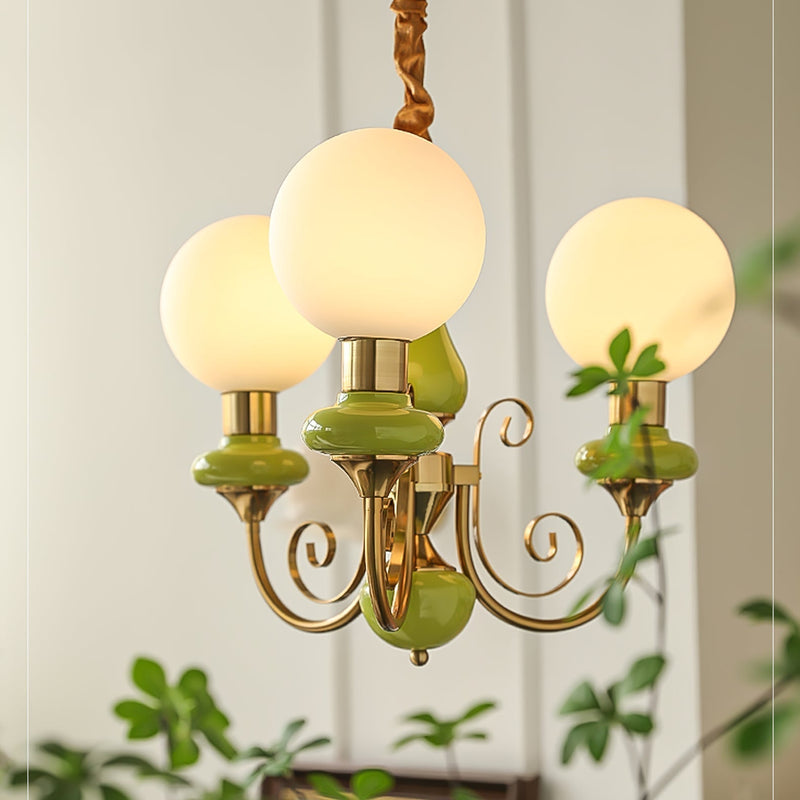 Lustre contemporâneo em onyx