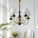 Lustre contemporâneo em onyx
