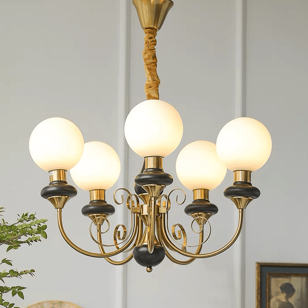 Lustre contemporâneo em onyx