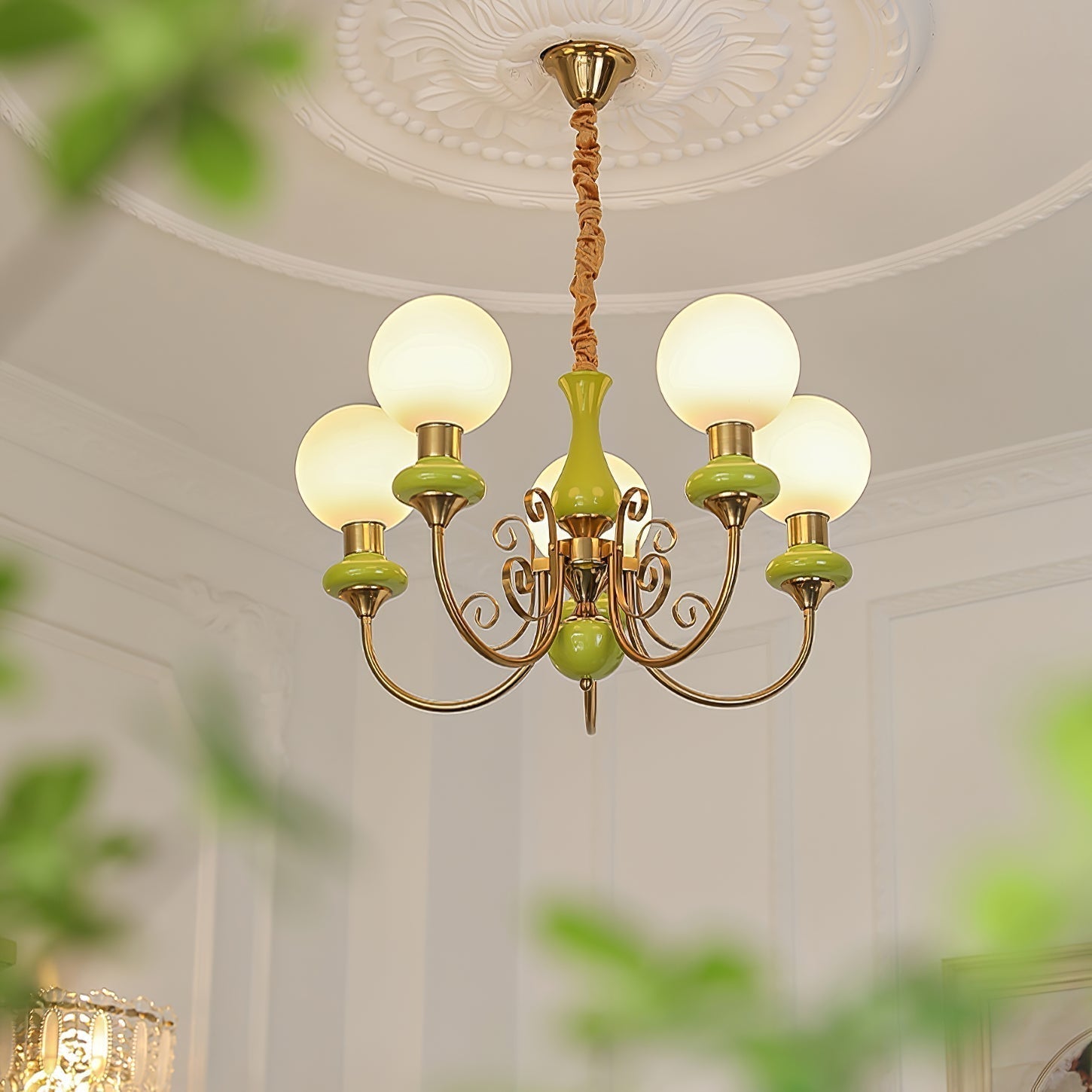 Lustre contemporâneo em onyx