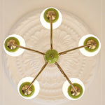 Lustre contemporâneo em onyx