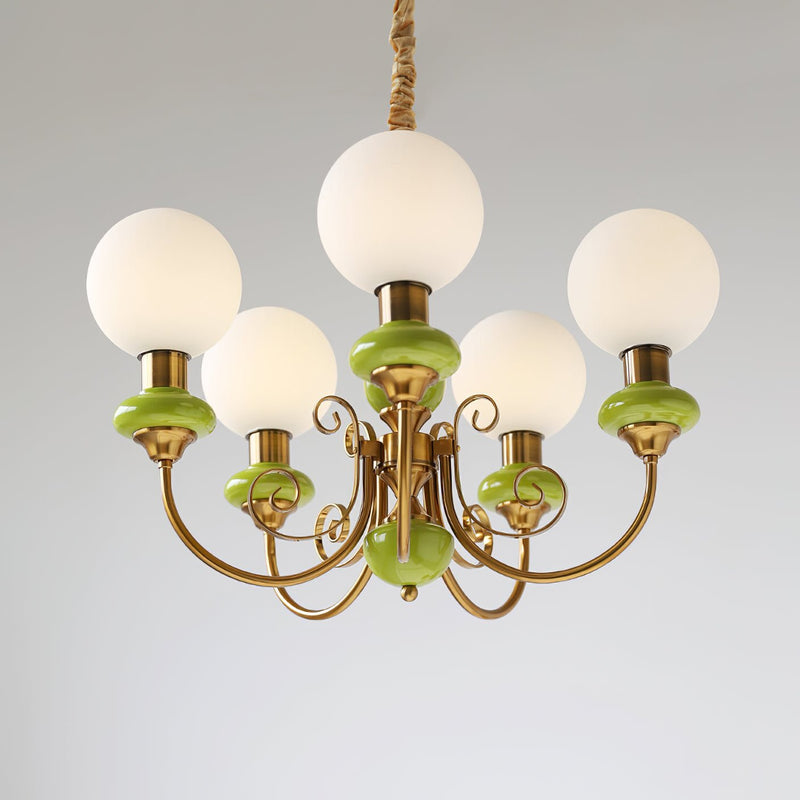 Lustre contemporâneo em onyx