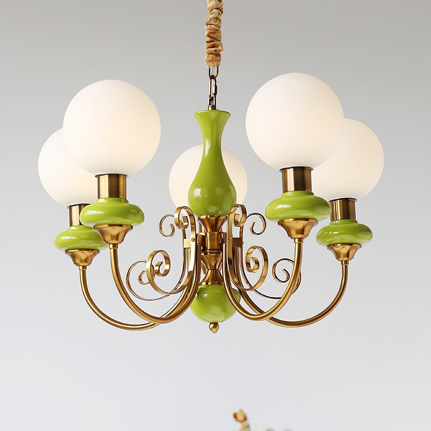 Lustre contemporâneo em onyx