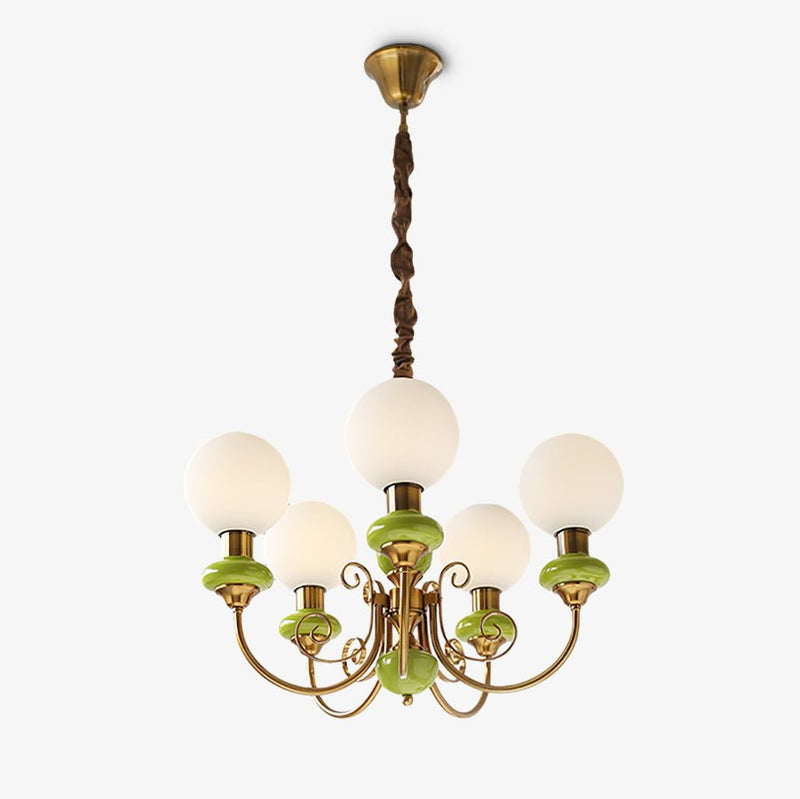 Lustre contemporâneo em onyx