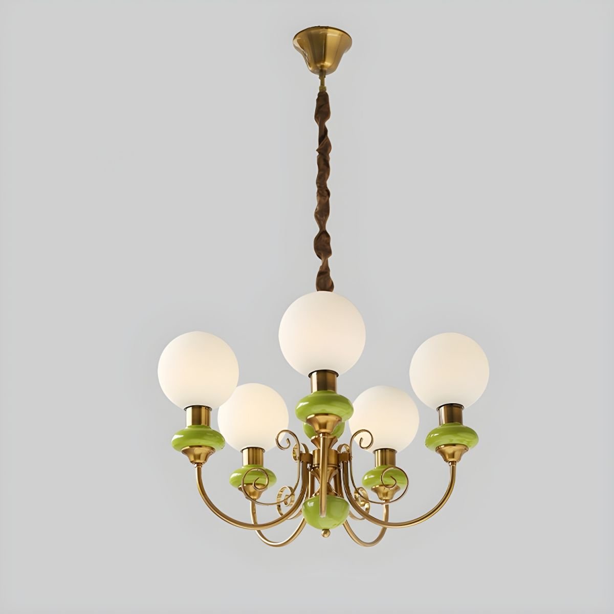 Lustre contemporâneo em onyx