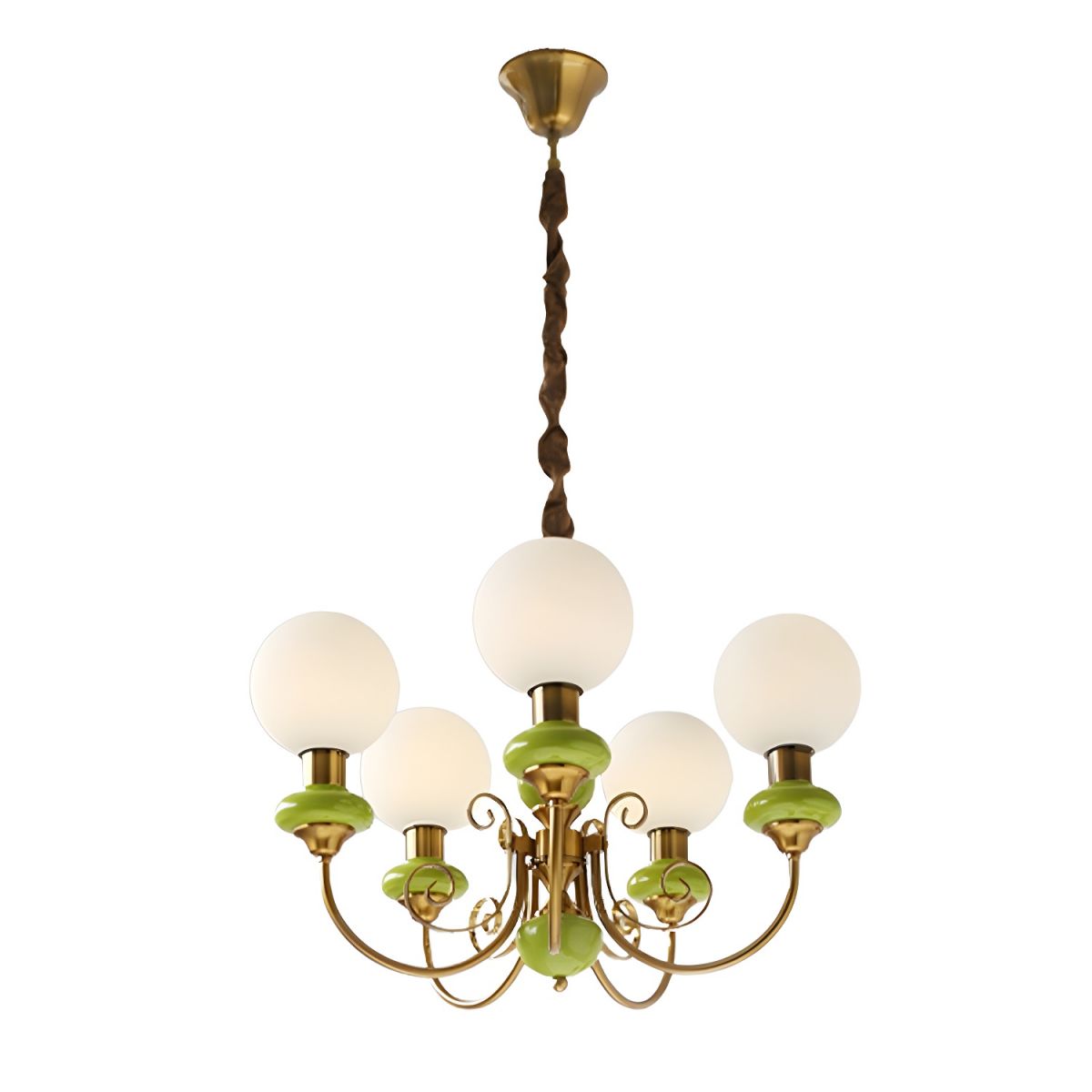 Lustre contemporâneo em onyx