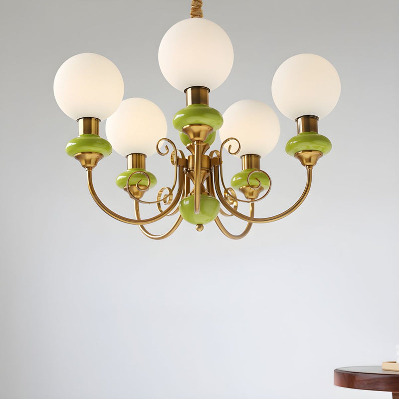 Lustre contemporâneo em onyx