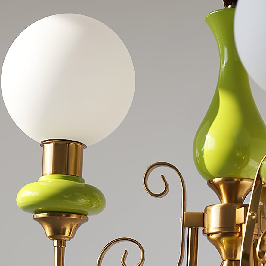 Lustre contemporâneo em onyx