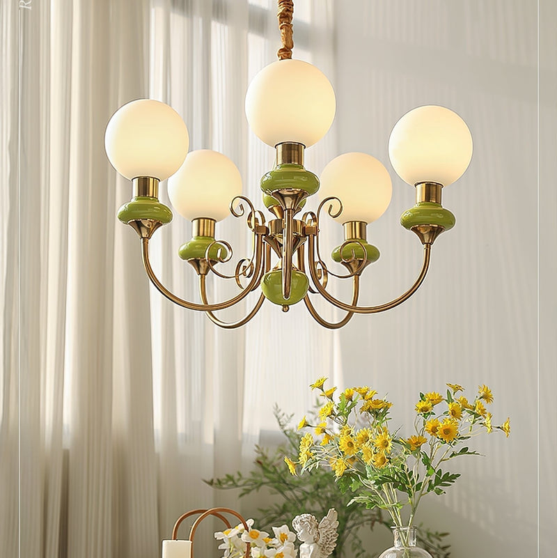Lustre contemporâneo em onyx