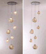 Lustre contemporâneo para escada