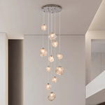Lustre contemporâneo para escada