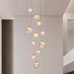 Lustre contemporâneo para escada