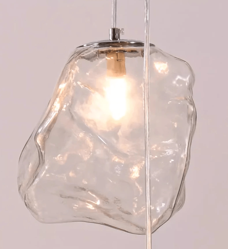 Lustre contemporâneo para escada