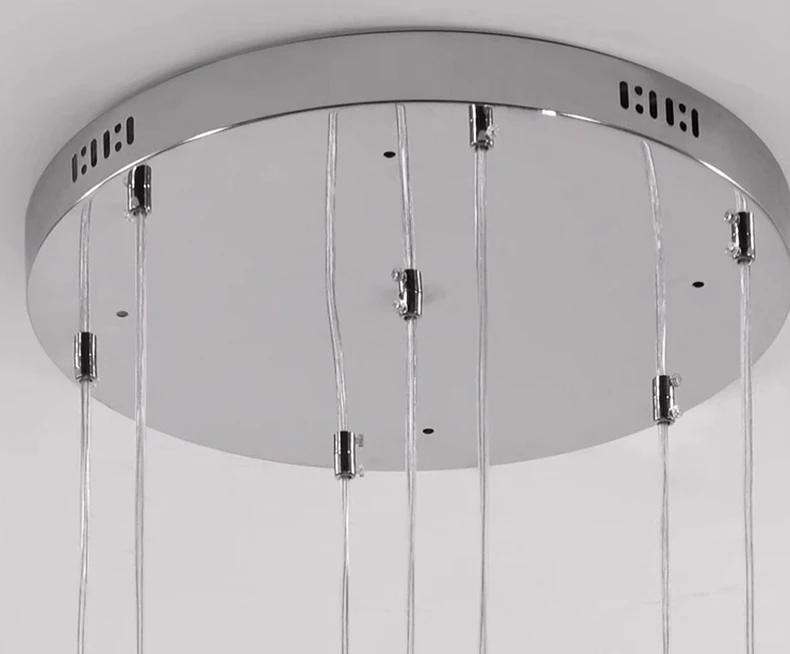 Lustre contemporâneo para escada