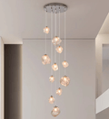 Lustre contemporâneo para escada