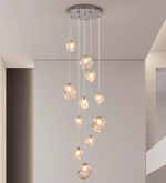 Lustre contemporâneo para escada