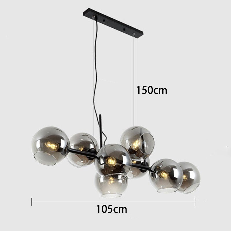 Lustre contemporâneo para mesa de refeição A