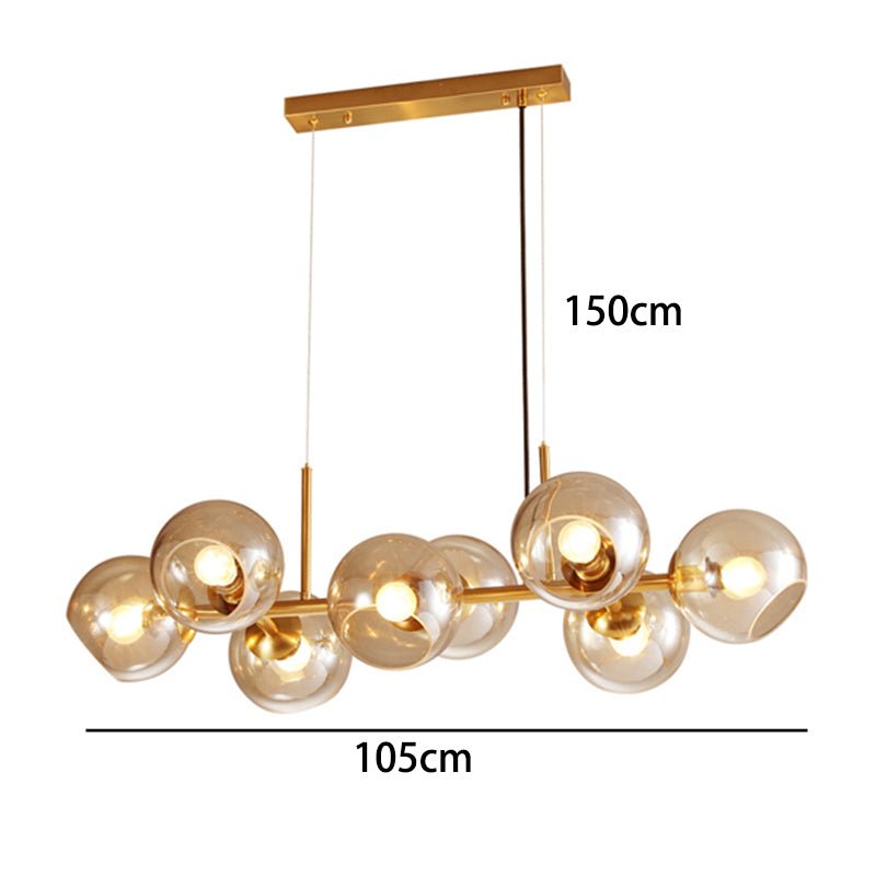 Lustre contemporâneo para mesa de refeição E