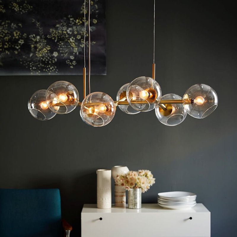 Lustre contemporâneo para mesa de refeição
