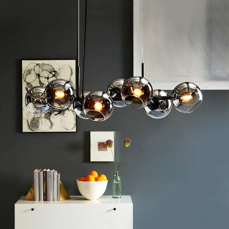 Lustre contemporâneo para mesa de refeição