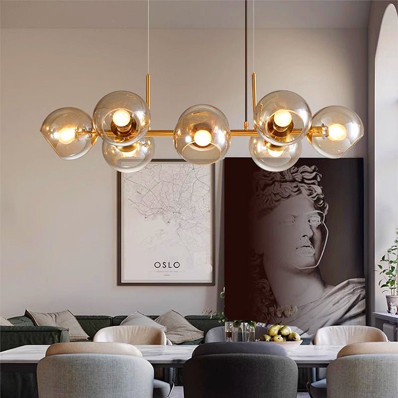 Lustre contemporâneo para mesa de refeição