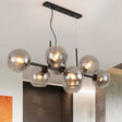 Lustre contemporâneo para mesa de refeição