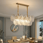 Lustre de Concha Suave Oval - L88cm*L35cm*H38cm L34.65"*L13.78"*H14.96"