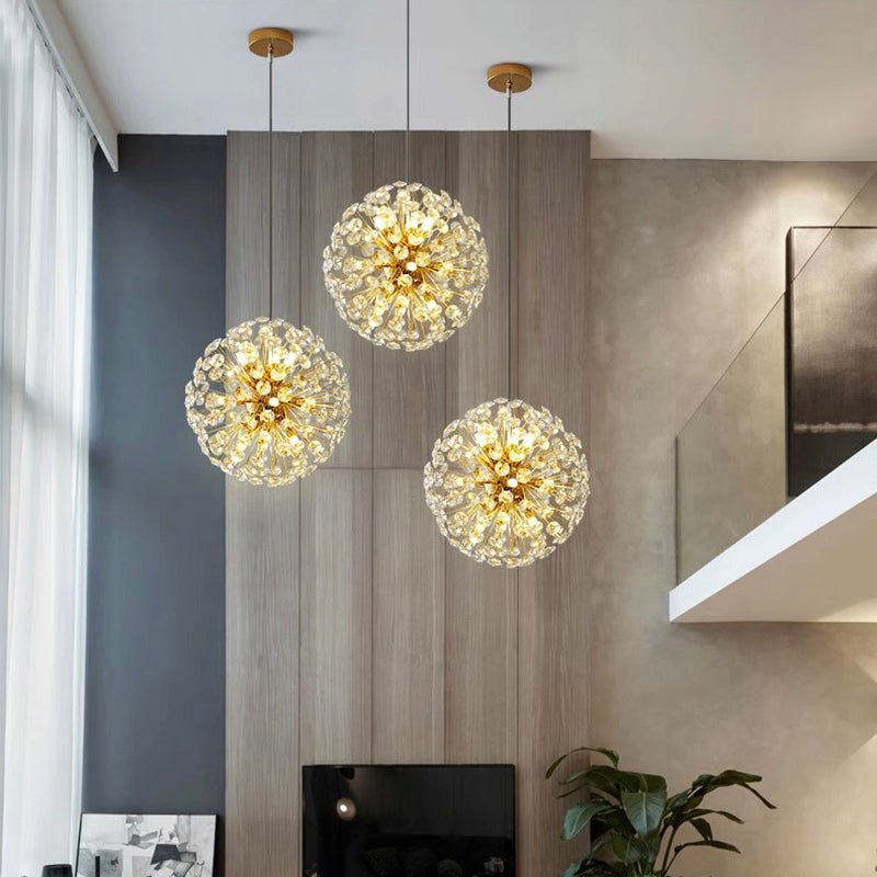 Lustre de Cristal Elegante