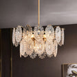 Lustre de Cristal em Relevo com 5 a 7 Cabeças