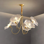 Lustre de Flores em Vidro Murano