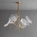 Lustre de Flores em Vidro Murano