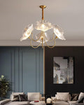 Lustre de Flores em Vidro Murano