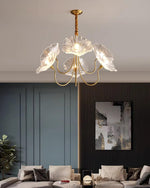 Lustre de Flores em Vidro Murano