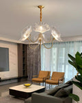 Lustre de Flores em Vidro Murano