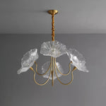 Lustre de Flores em Vidro Murano