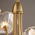 Lustre de Flores em Vidro Murano