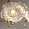 Lustre de Flores em Vidro Murano