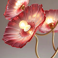 Lustre de Flores em Vidro Murano