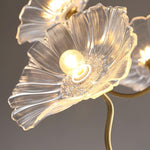 Lustre de Flores em Vidro Murano