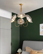 Lustre de Flores em Vidro Murano