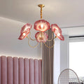 Lustre de Flores em Vidro Murano