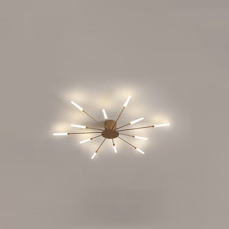Lustre de Glória Dourado 12