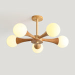 Lustre de Madeira Escura