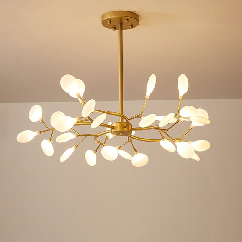 Lustre de Vaga-Lumes Ramificado 30 Ouro A