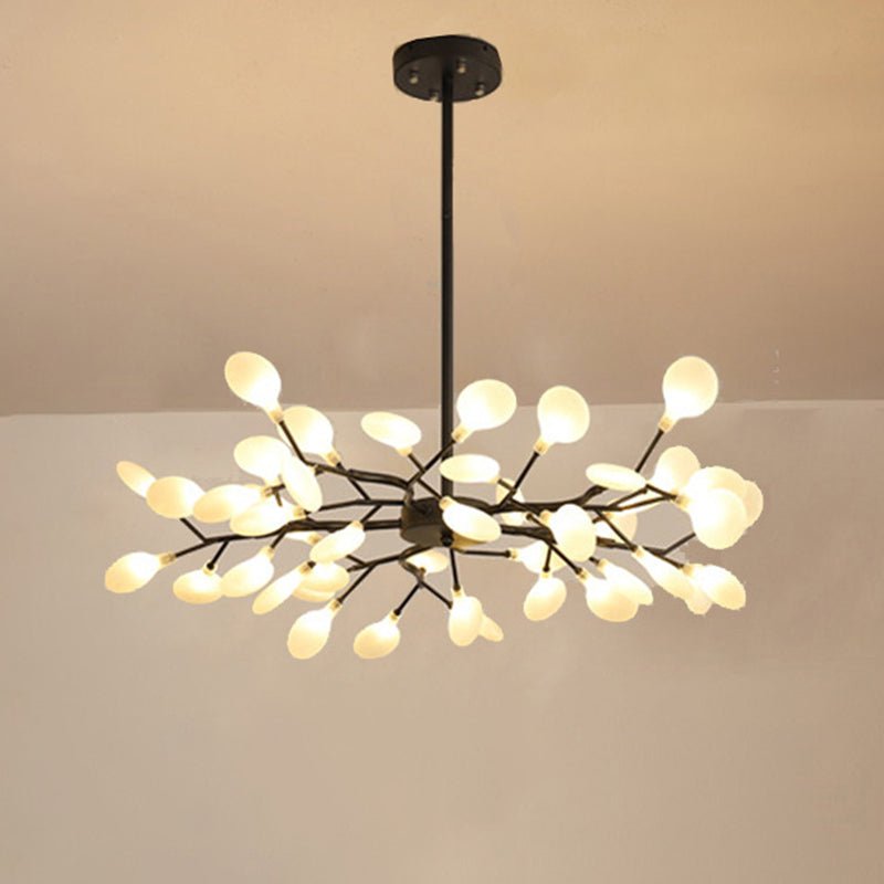 Lustre de Vaga-Lumes Ramificado Preto A