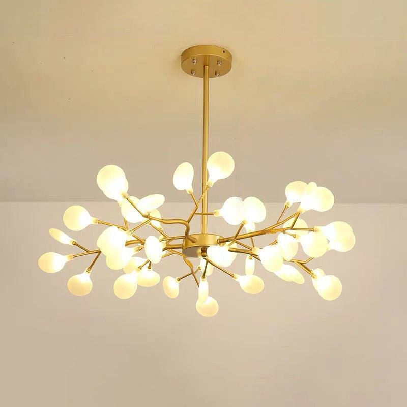 Lustre de Vaga-Lumes Ramificado 45 Ouro A