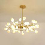 Lustre de Vaga-Lumes Ramificado 45 Ouro A