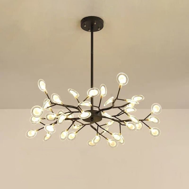 Lustre de Vaga-Lumes Ramificado 45 Preto B