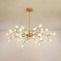Lustre de Vaga-Lumes Ramificado 54 Ouro B